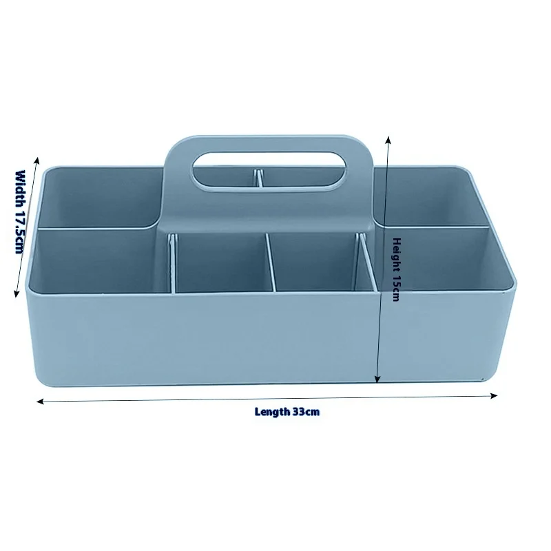 Le rangement Huit cases — Bleu · huit compartiments